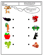 okul öncesi renk kavramı renkleri eşleştir çalışma sayfaları
